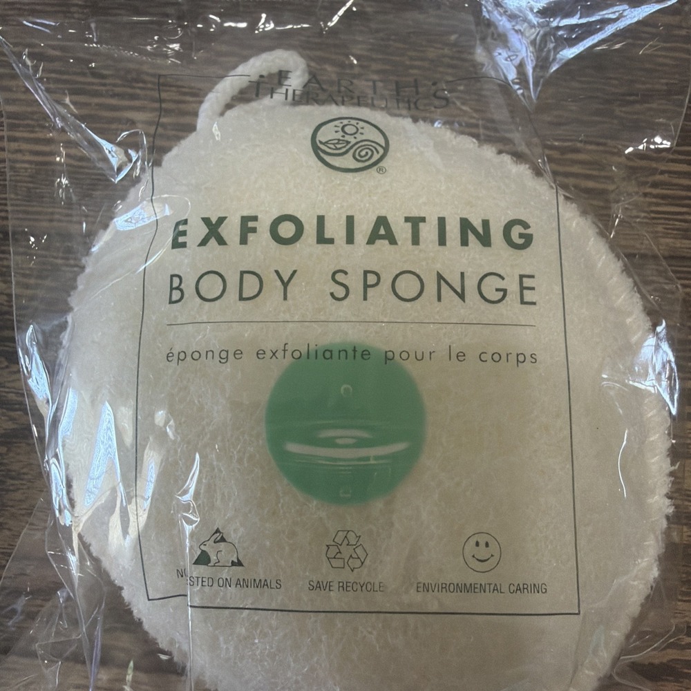 Exfoliating Body Sponge 1 Each  by Earth Therapeutics